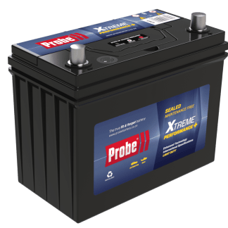 Battery Probe Extreme SMF 636P Raised ST 45Ah 350CCA +RH Small Terminal